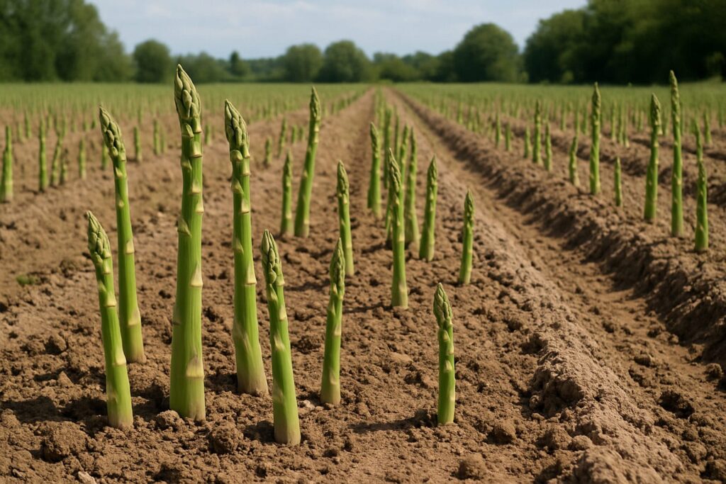 Our Story Asparagus Field