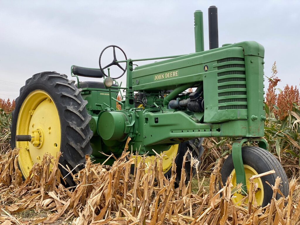 Our Story john deer tractor