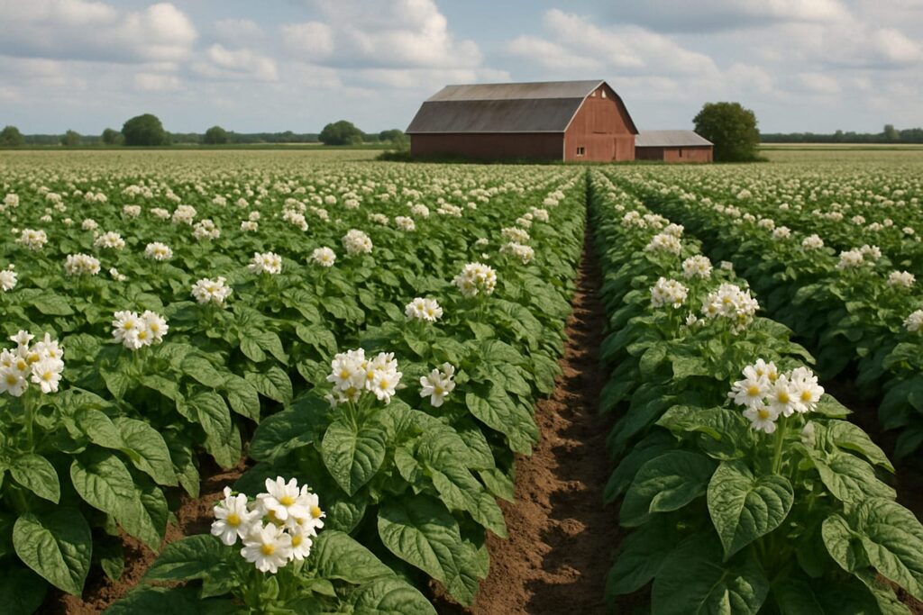 Our Story potato field
